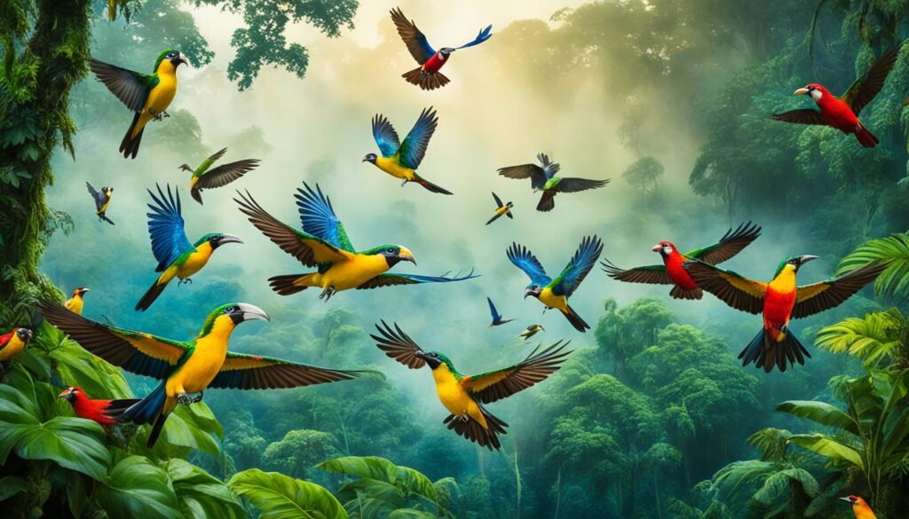 Amazon Rainforest birding